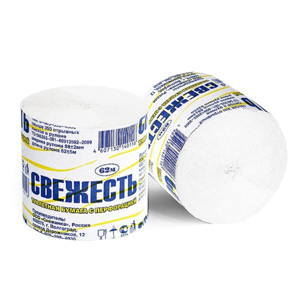 Липецк — Туалетная бумага  «Свежесть» без втулки оптом.